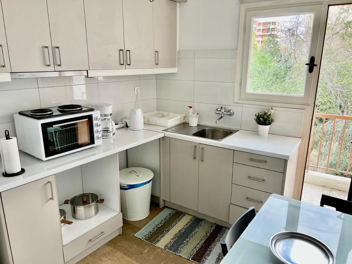 Agios Eleftherios Metro St. 2 Bedrms 4 Pers. Flat Athen Exterior foto